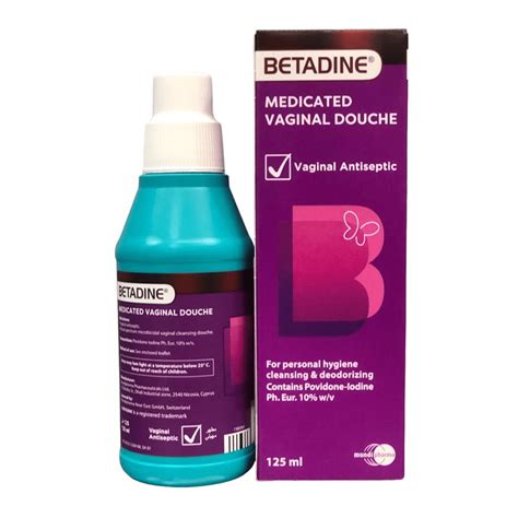 Betadine Medicated Vaginal Douche Ml At Nice One Ksa