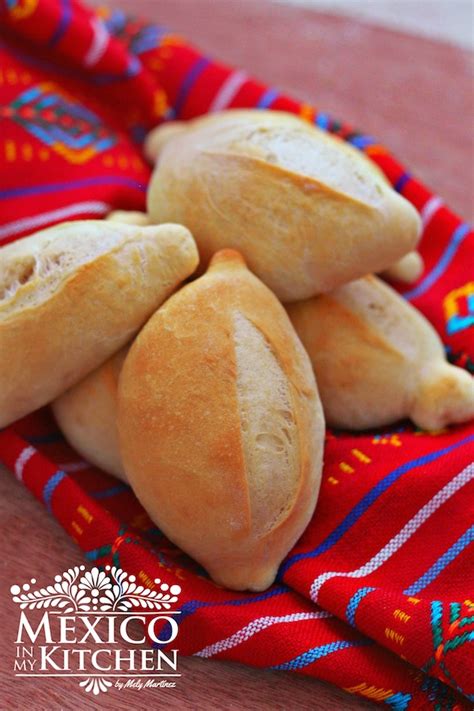 Mexico In My Kitchen Mexican Bolillos Crusty Rolls Authentic Mexican