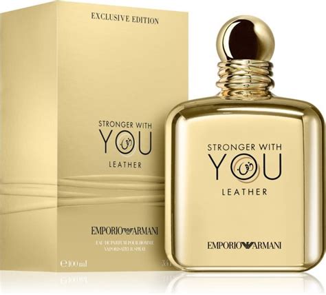 Emporio Armani Stronger With You Leather 100 Ml Eau De Parfum Exclusive Edition Bol