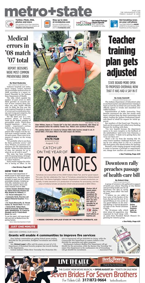 Headlines and News from The Indianapolis Star 4