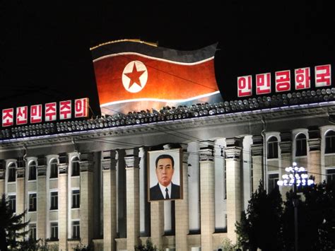 Pyongyang At Night