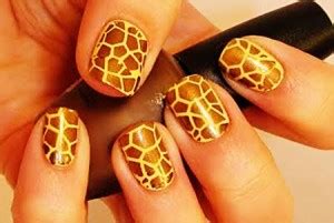 giraffe nails - Favnails