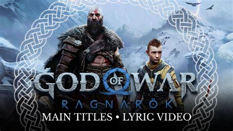 God Of War • RagnarÖk Main Titles Lyric Video Translation Bear