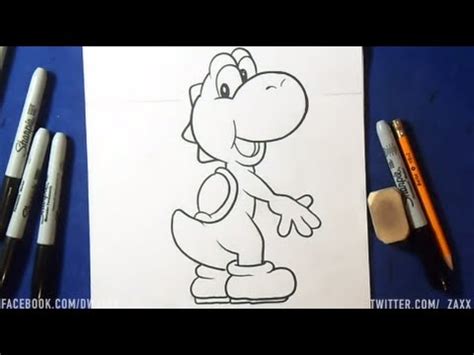 Comment Dessiner Yoshi Youtube