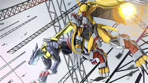 Digimon Wargreymon Vs Metalgarurumon