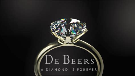 Product Packshot De Beers A Diamond Is Forever YouTube