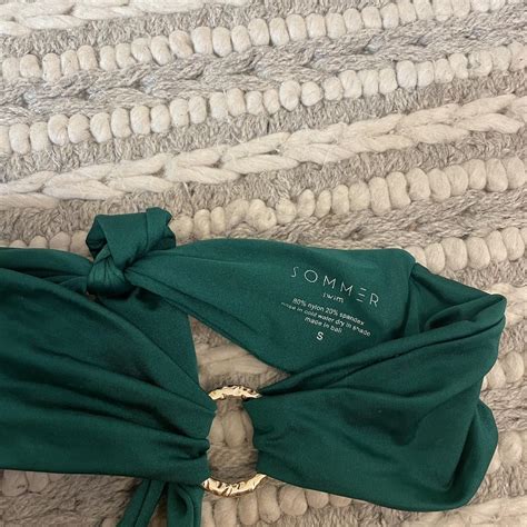 Sommer Swim Emerald Bikini Size S Og Price Price Depop