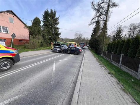 Zderzenie W Januszowicach Sprawca Po Alkoholu FOTO