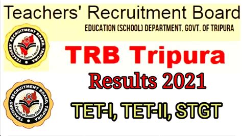 T TET STGT Results 2020 21 YouTube