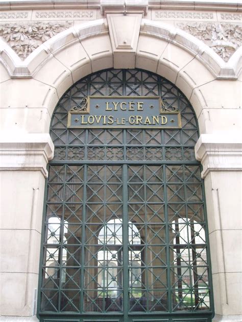 Lycée Louis le Grand Anciens élèves célèbres