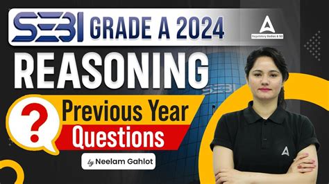 Sebi Grade A Reasoning Previous Year Question Paper Sebi Grade A