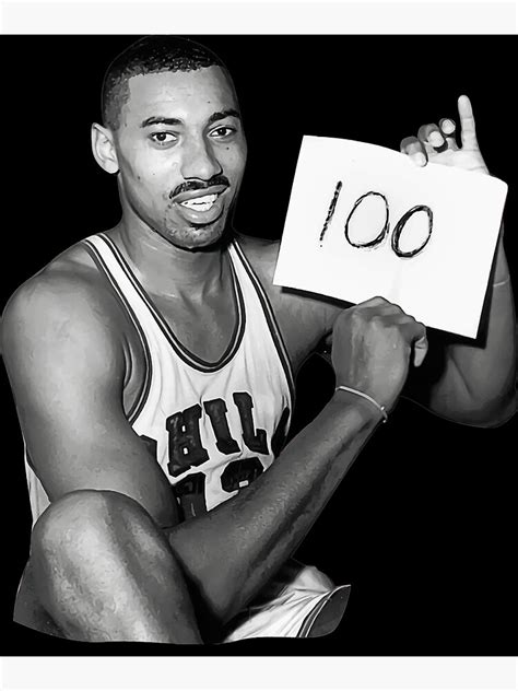 "Wilt Chamberlain 100 point game" Poster for Sale by tienaxley | Redbubble