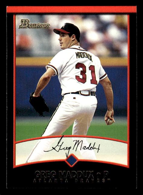 Bowman Greg Maddux Ebay