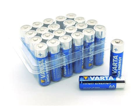 24 X Varta Longlife Power AA Mignon Batterien In BOX 13 09