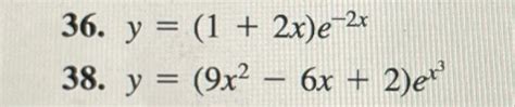 Solved Derivative Calculations In Exercises 1 8 Given