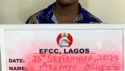 Efcc Arraigns Sextortionist In Lagos Wazobia Reporters Ng