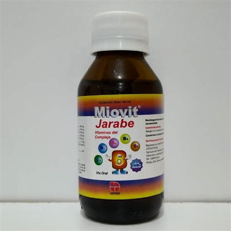 MEDICINA MIOVIT JARABE X 90 ML S AZUCAR Sihay