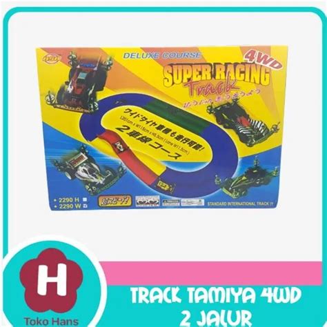 Track Tamiya Wd Jalur Lintasan Jalanan Track Mobil Balap Jalur