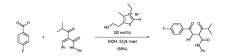 Provide A Mechanism For The N Ethyl Thiazolium Catalyzed Stetter