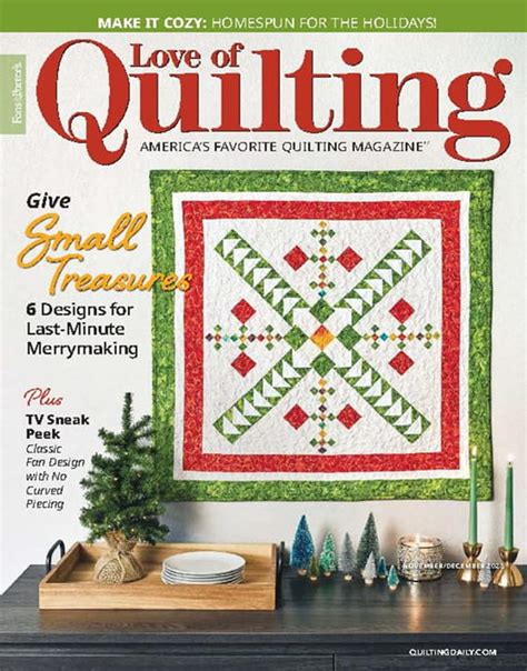 Fons And Porters Love Of Quilting Magazine Magazineline