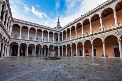 Toledo Spain Dec Alcazar Of Toledo A Stone Fortification