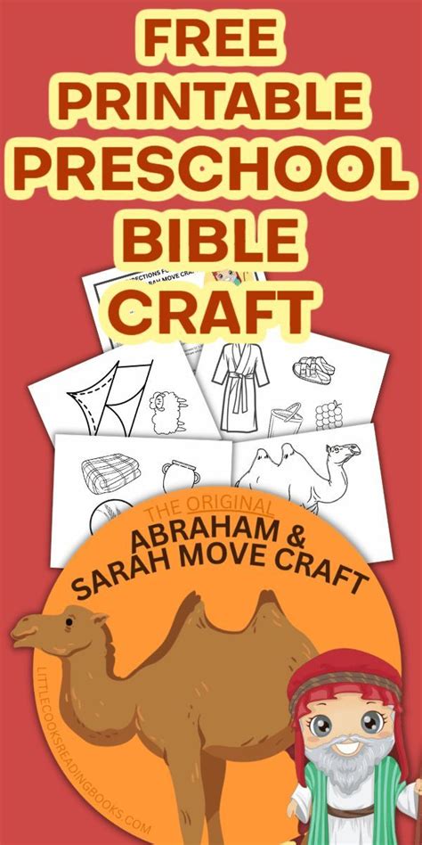 Abraham and Sarah Bible Craft (FREE PRINTABLE PRESCHOOL CRAFTS ... 