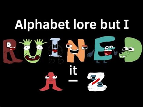 Cursed Alphabet Lore Youtube - Riset