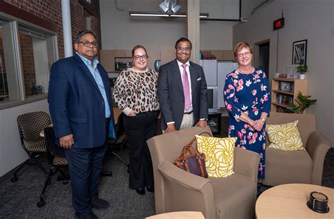 Consul General Of India In Seattle Visits Wsu Spokane Elson S Floyd