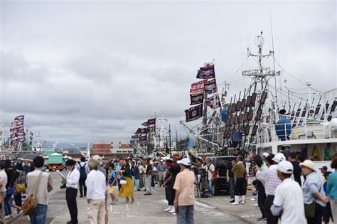 小名浜港で福島のサンマ船団の出船式開催 海と日本project In ふくしま