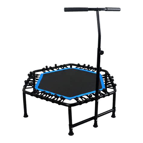 Trampoline with Adjustable Angle of Handrail Sports 48-Inch