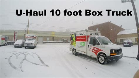 Car Reviews U Haul 10 Foot Box Truck Rental Youtube