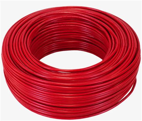 Red Pvc And Copper Insulated Multi Strand Wire For Construction Use At