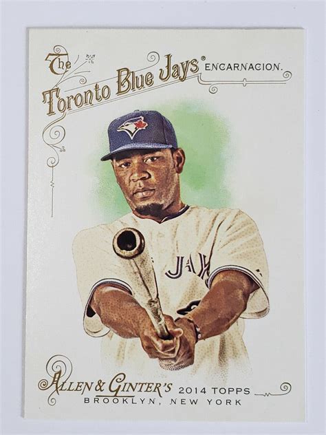 Edwin Encarnacion World S Champions Allen And Ginter S Topps