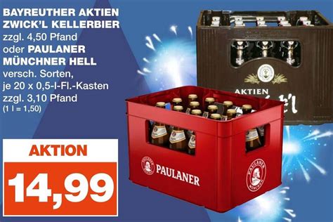 Bayreuther Aktien Zwick L Kellerbier Oder Paulaner M Nchner Hell X