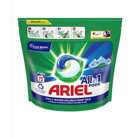 Detergent De Rufe Capsule Ariel All In One Pods Spalari Ar Emag Ro