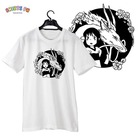 Ghi Bli Spirited Away Anime Shirt Tshirt For Men For Women Shirts Ph