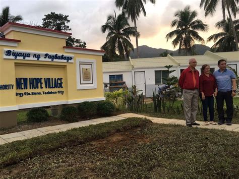 In Photos Inspection Of Yolanda Rehab Housing Project New Hope