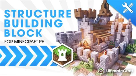 Structure Block Builder Auto Build For Minecraft PE Android IOS