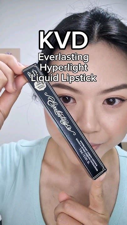 Kat Von D Kvd Everlasting Hyperlight Liquid Lipstick Review And Swatches Firespike Youtube