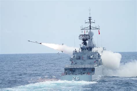 Royal Malaysian Navy Corvette Fires Exocet Missile - Naval News