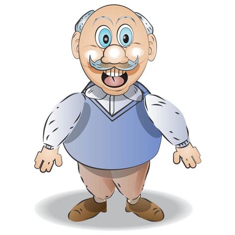 Cartoon Grandpa Clipart