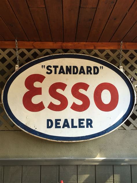 Standard Oil Company Standard Oil Oil Company Vintage Signs