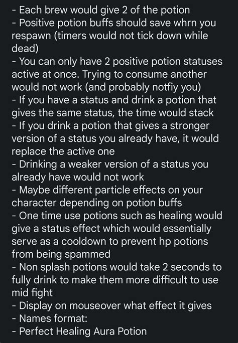 Potion/Brewing System Plans - Game Discussion - Arcane Odyssey