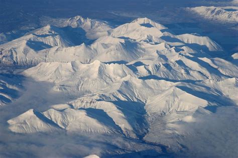 Aerial View Of Arctic Stock Photo Image Of Blue Area 2077918