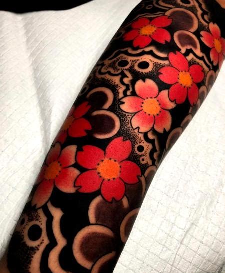 Japanese Sleeve by Angel Serrano: TattooNOW