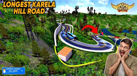 Map Mod Bussid 4 2 1 Longest Karela Hill Road Map Mod For Bus