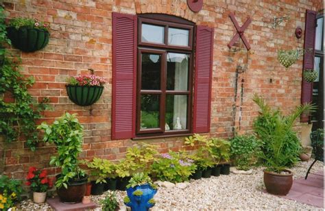 Window Shutters Red Brick House Shutters Exterior Orange Brick Houses