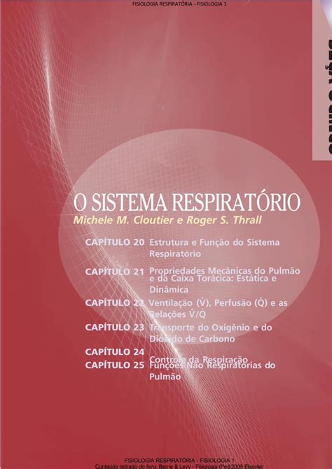 PDF Fisiologia Respiratória 2º Período DOKUMEN TIPS