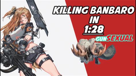 Monster Hunter World Iceborne How To Kill Banbaro In 128 Youtube