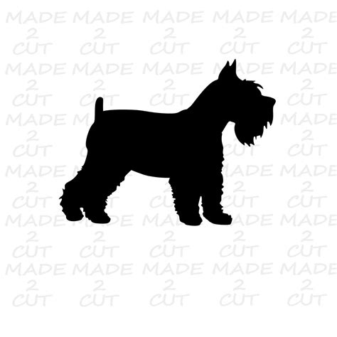 Schnauzer Svg Dog Design Puppy Svg Design Etsy Schnauzer Dog